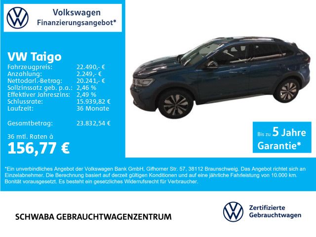VW Taigo 6.900 km 22.490 € Gersthofen 86368