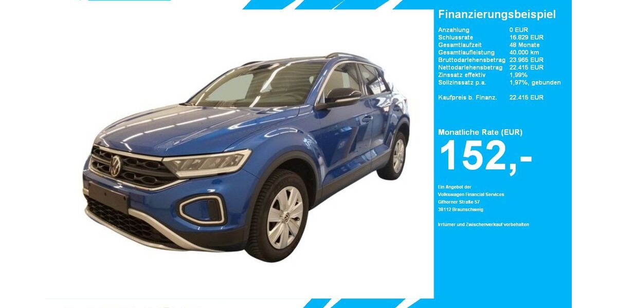 VW T-Roc 3.001 km 22.415 &euro; Gütersloh 33334