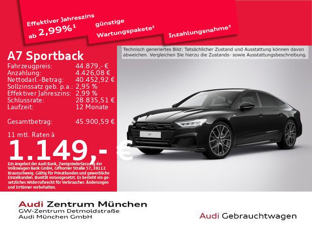 Audi A7 75.263 km 44.879 &euro; München 80935