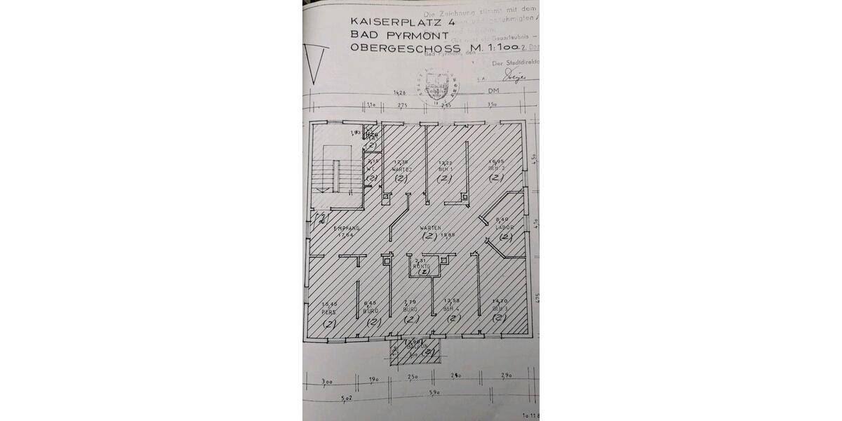 Praxisräume zur Vermietung – Bad Pyrmont, Kaiserplatz zimmer