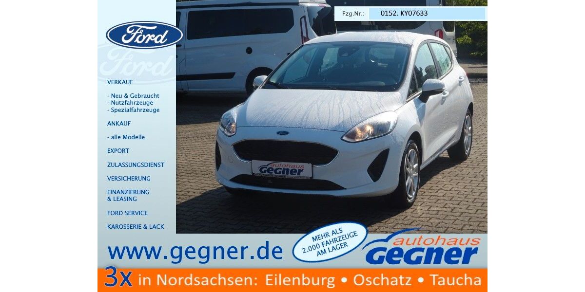 Ford Fiesta 30.875 km 9.390 &euro; Eilenburg 04838