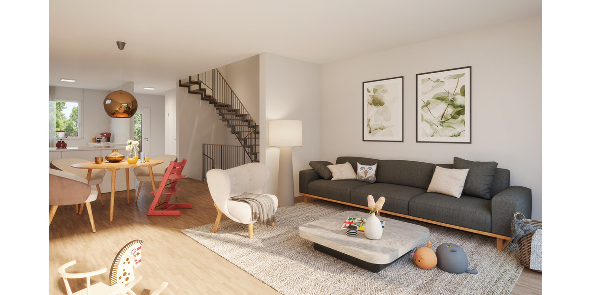 Erbbaurecht - Doppelhaushälfte - modern & geräumig - mit Südgarten 5 zimmer