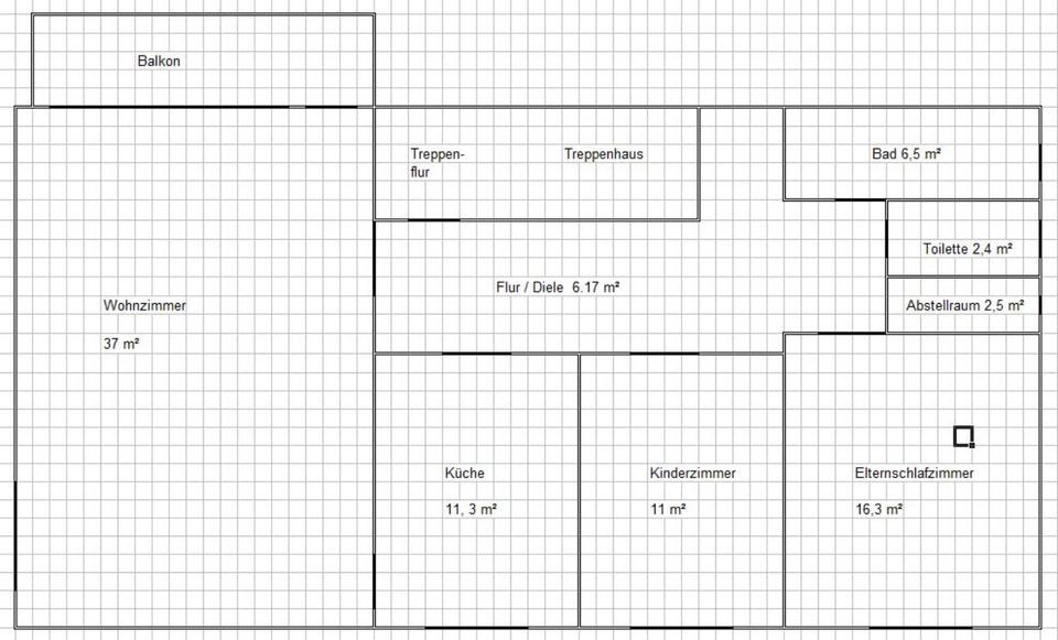 Etagenwohnung Rödental - 3 Zimmer, 100 m&sup2;, 650&euro; | Angebot:25353322