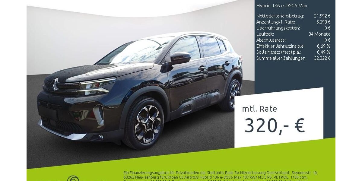 Citroen C5 Aircross 5.516 km 26.990 &euro; Ahaus 48683
