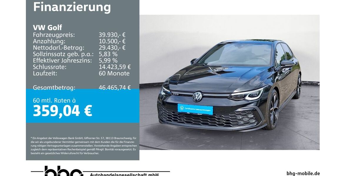 VW Golf 41.238 km 39.930 &euro; Bühl 77815