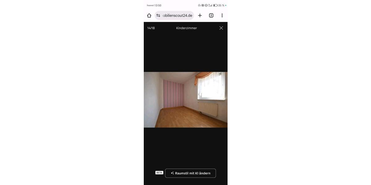 Etagenwohnung Dessau-Roßlau Brambach - 1 Zimmer, 60 m&sup2;, 50.000&euro; | Angebot:27098887