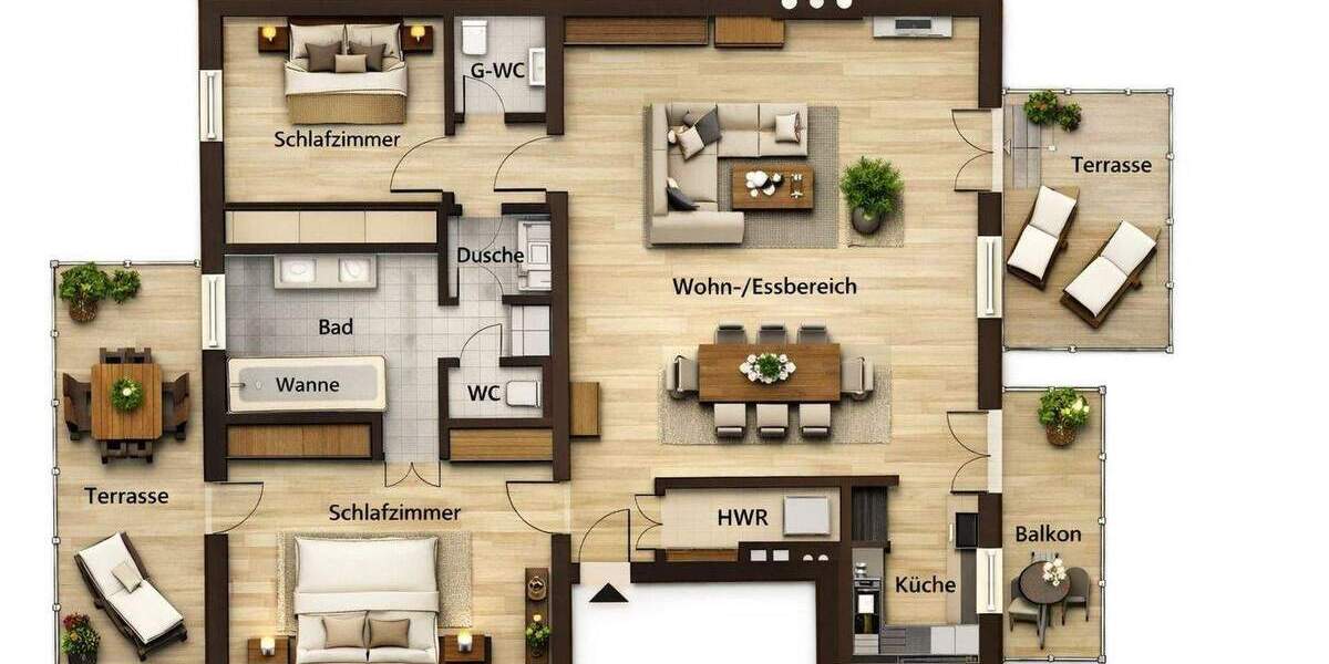 Etagenwohnung Bad Doberan Heiligendamm - 3 Zimmer, 122 m&sup2;, 2.810.000&euro; | Angebot:25262601
