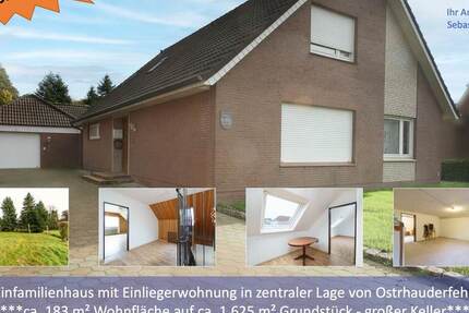 ***NEUER KAUFPREIS*** Einfamilienhaus mit Einliegerwohnung in zentraler Lage von Ostrhauderfehn - Haus Ostrhauderfehn | Angebot:26646491
