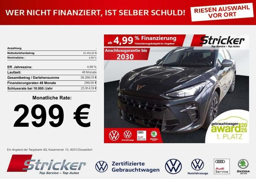 Cupra Terramar 26.340 km 32.449 € Horn-Bad Meinberg 32805