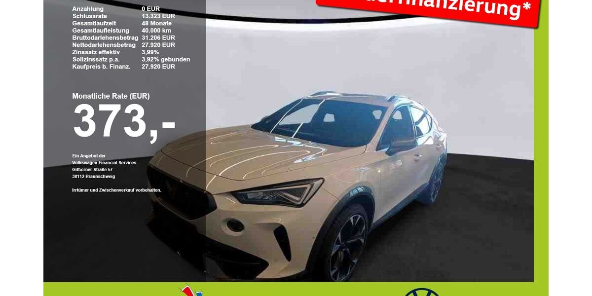 Cupra Formentor 29.830 km 27.920 &euro; Mainburg 84048