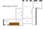 Erdgeschoßwohnung Irsee - 1 Zimmer, 70 m&sup2;, 720&euro; | Angebot:26336621