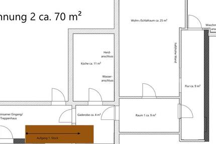 Wohnung Irsee - 1 Zimmer, 70 m&sup2;, 720&euro; | Angebot:26336621