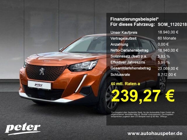 Peugeot 2008 31.275 km 18.940 € Nordhausen 99734
