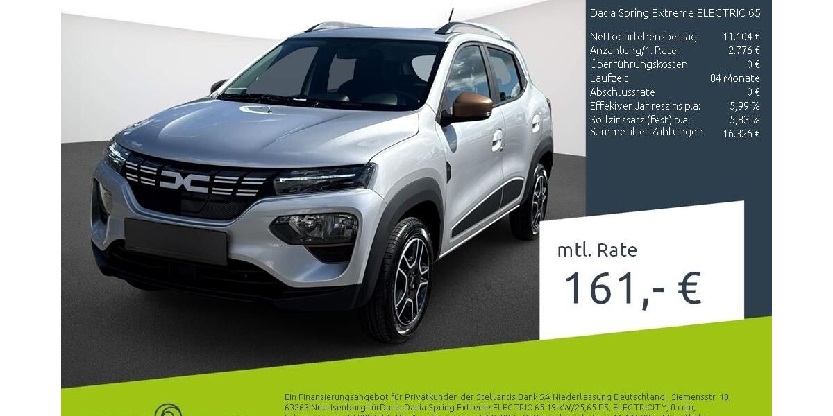 Dacia Spring 23.477 km 12.680 &euro; Ahaus 48683