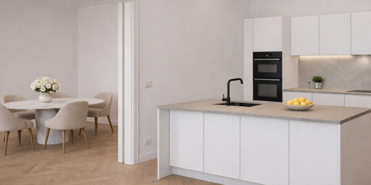 Erstklassiges Wohnen mit Raumhöhe, Stil und zeitloser Eleganz im Herzen des Erphoviertels! - Etagenwohnung Münster Mitte-Nordost | Angebot:26346682