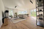 Bezugsfertig! Design Neubau Chalet-Haushälfte mit Doppelgarage und Loisachblick - Doppelhaushälfte Wolfratshausen Farchet | Angebot:26478547