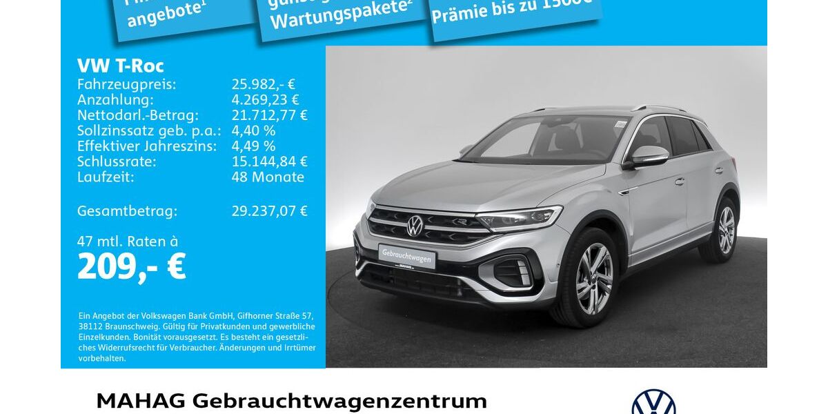 VW T-Roc 26.534 km 25.982 &euro; München 80935