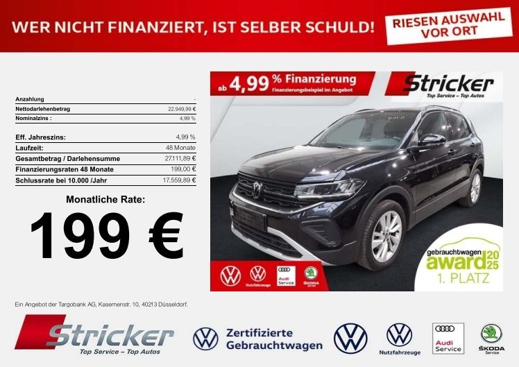 VW T-Cross 24.732 km 22.949 &euro; Detmold 32760