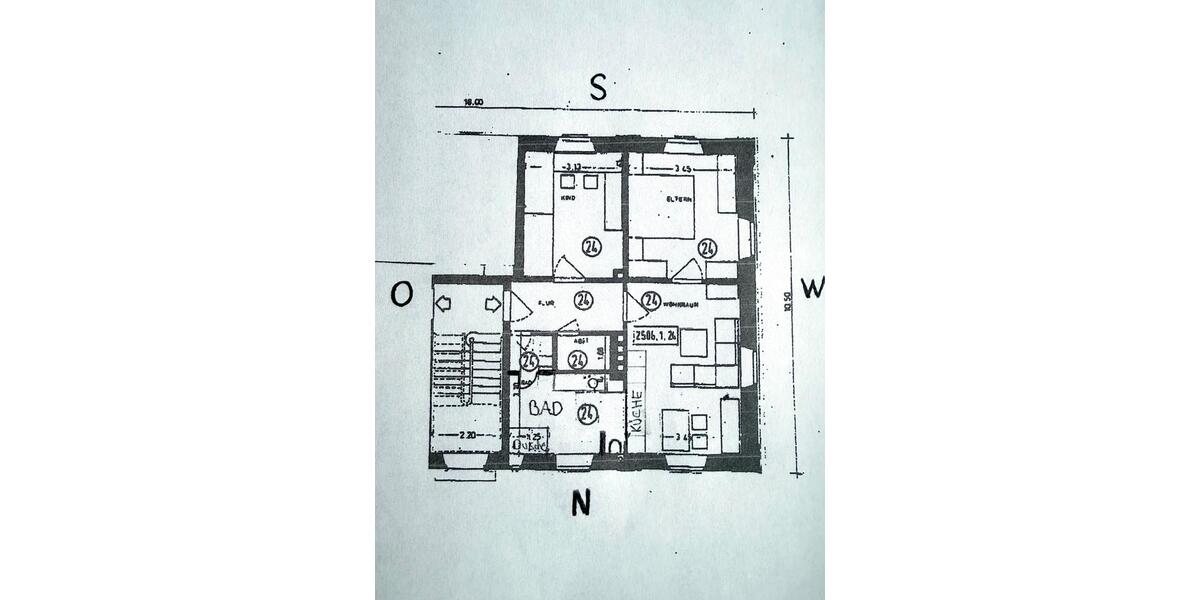 Hochparterre Immenstadt im Allgäu - 3 Zimmer, 60 m&sup2;, 299.000&euro; | Angebot:26619423