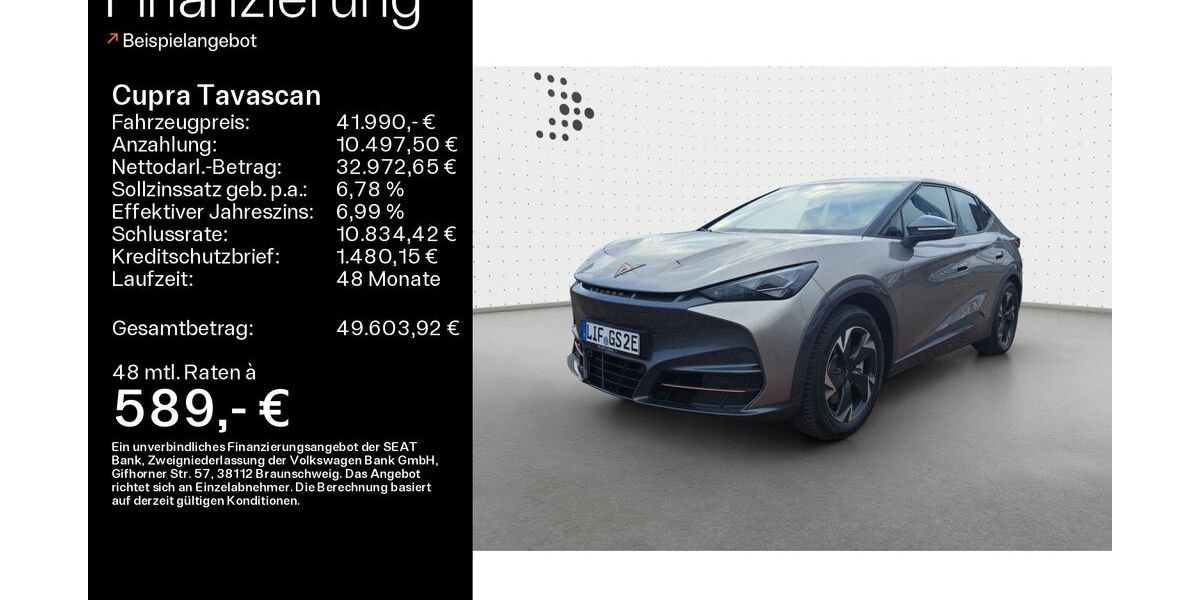 Cupra Tavascan 3.000 km 40.190 &euro; Lichtenfels 96215