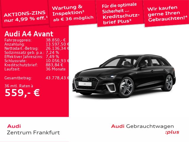 Audi A4 31.487 km 38.850 &euro; Frankfurt am Main 60314