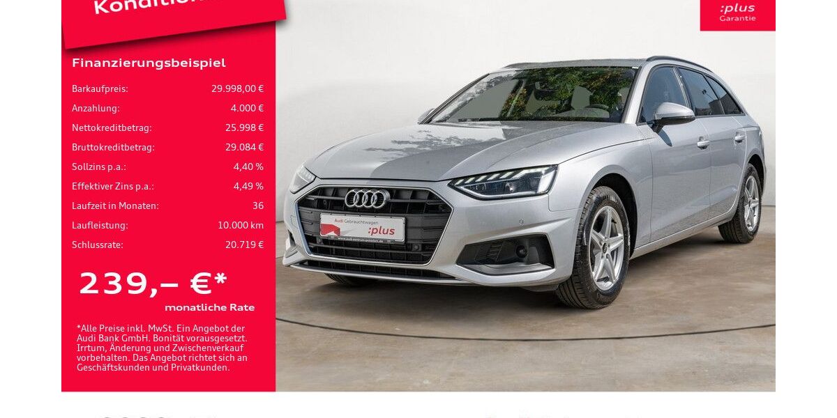 Audi A4 22.129 km 29.998 &euro; Potsdam 14482