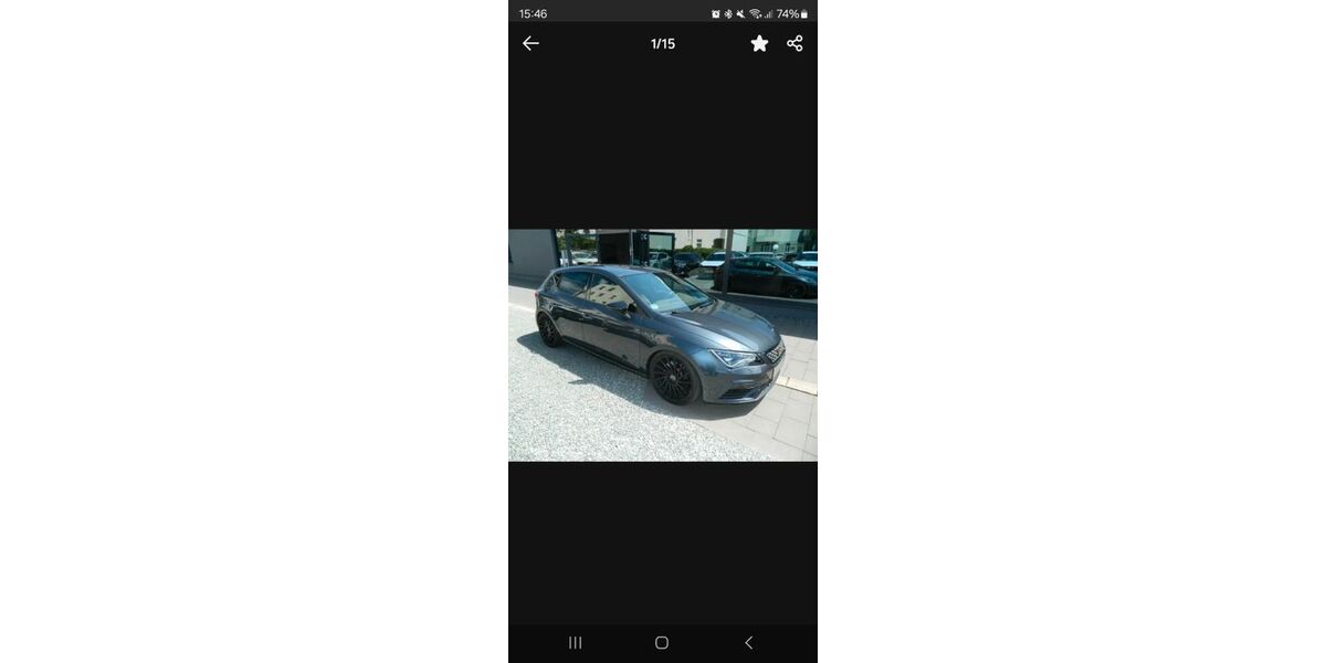 Seat Leon 99.500 km 21.400 &euro; Gudow 23899