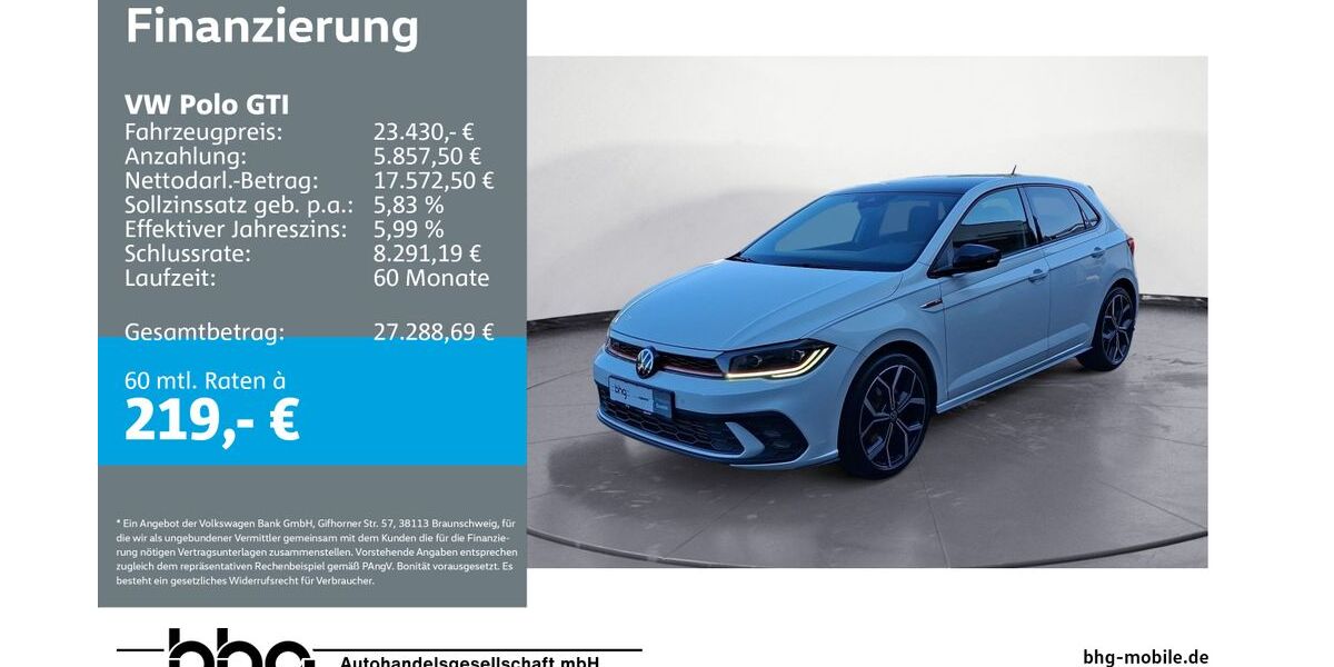 VW Polo 46.561 km 23.430 &euro; Kehl 77694