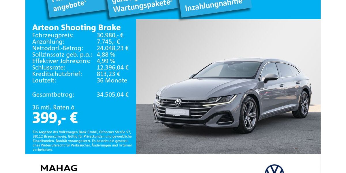 VW Arteon 73.696 km 30.980 &euro; Dachau 85221