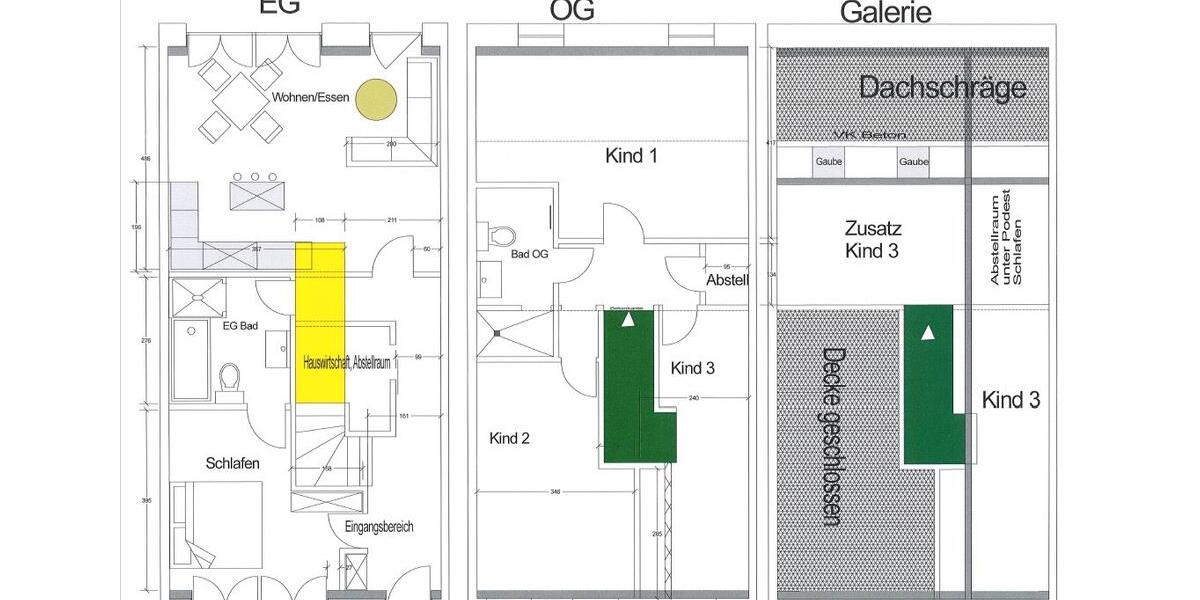Etagenwohnung Adelzhausen - 5 Zimmer, 151 m&sup2;, 2.000&euro; | Angebot:26682590
