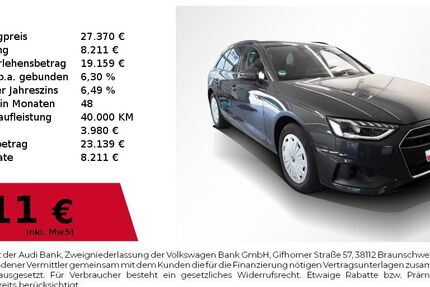 Audi A4 36.700 km 27.370 &euro; Nürnberg 90411