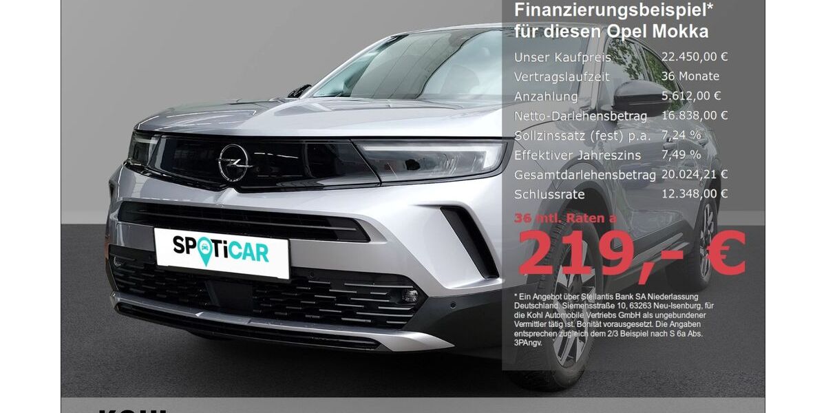 Opel Mokka 20.000 km 20.450 &euro; Aachen 52078
