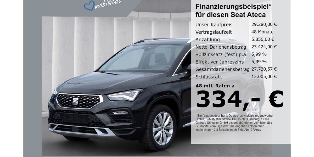 Seat Ateca 23.355 km 29.280 &euro; Ruhstorf 94099