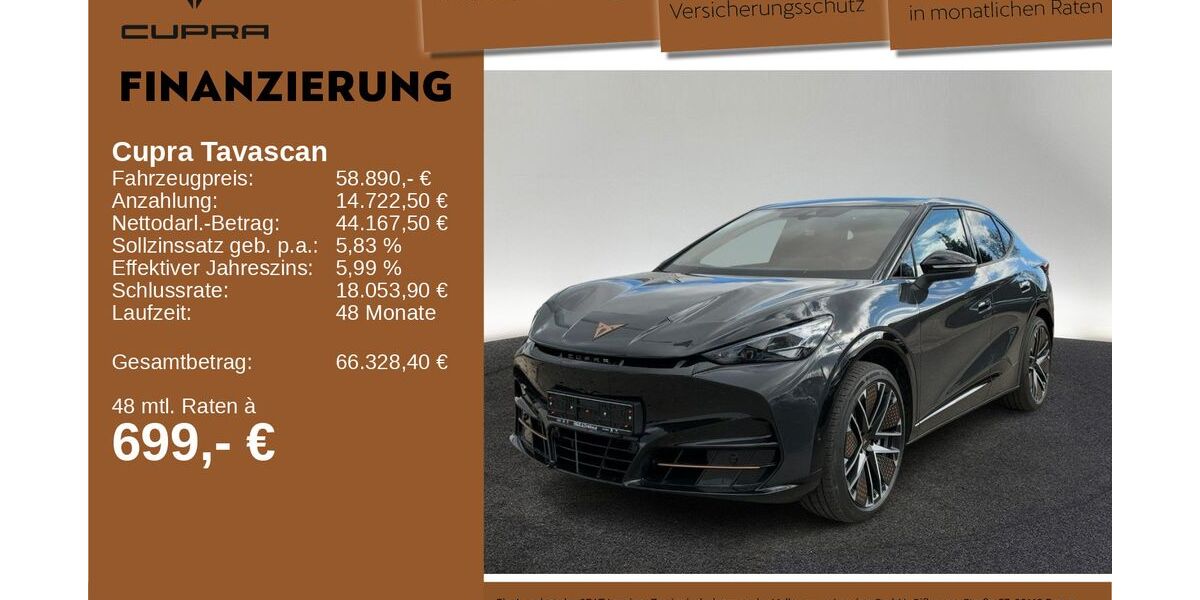 Cupra Tavascan 3.500 km 58.890 &euro; Neu-Ulm 89231