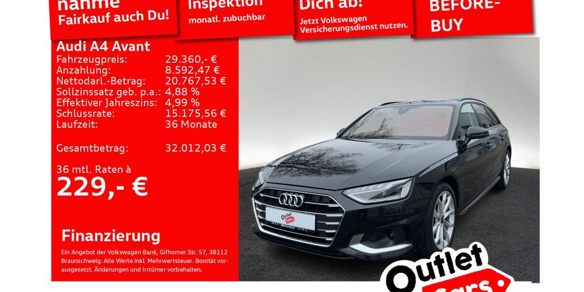 Audi A4 68.490 km 29.360 &euro; Senden 89250