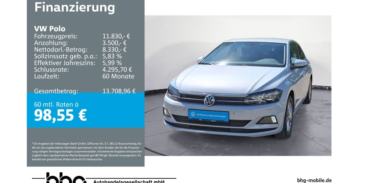 VW Polo 68.248 km 11.830 &euro; Bühl 77815