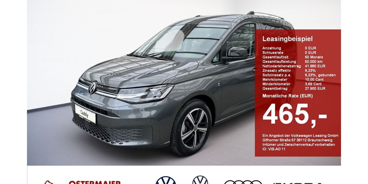 VW Caddy 4.500 km 41.880 &euro; Vilsbiburg 84137