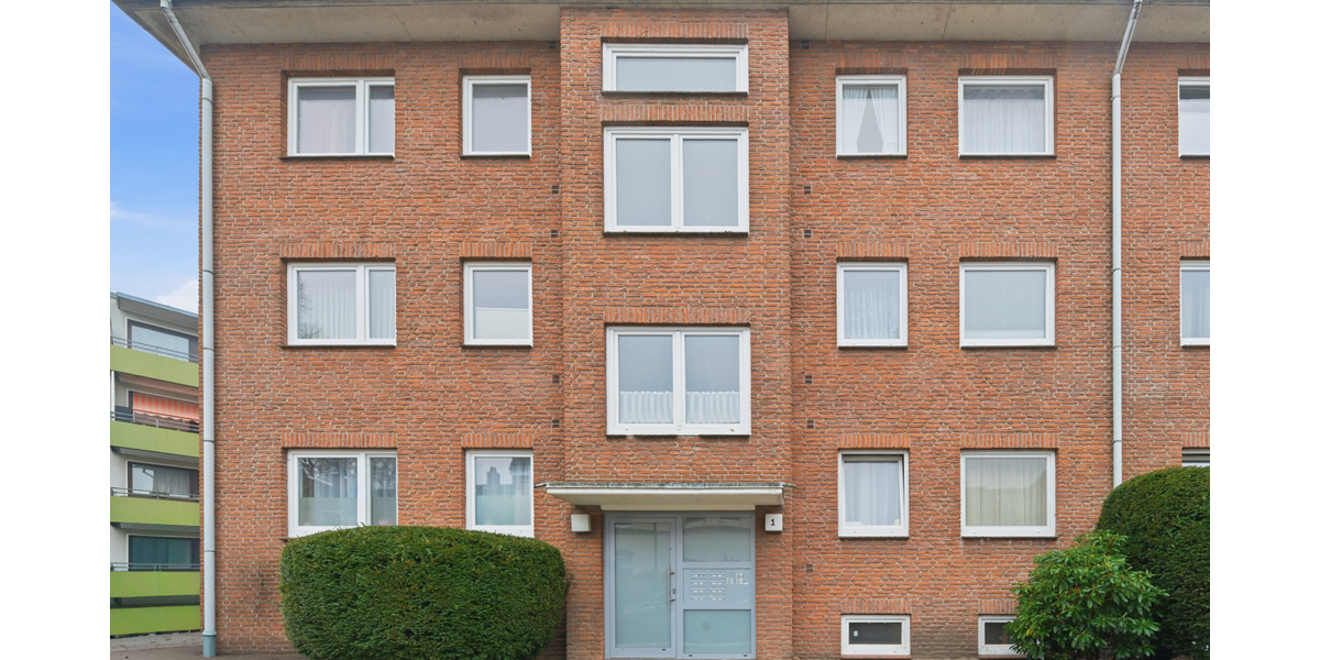 Gut geschnittene 2-Zimmer-Wohnung in der Neumünsteraner City- ideal zur Vermietung oder Eigennutzung - Erdgeschoßwohnung Neumünster | Angebot:27225063