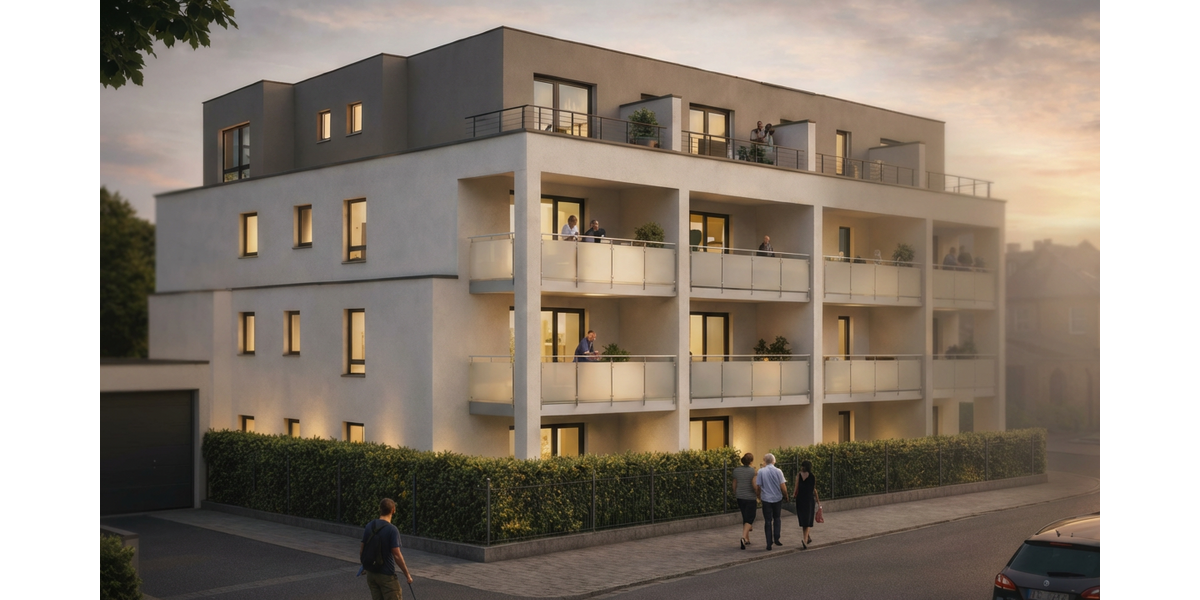 Etagenwohnung Leverkusen Schlebusch - 2 Zimmer, 68 m&sup2;, 1.181&euro; | Angebot:26453383