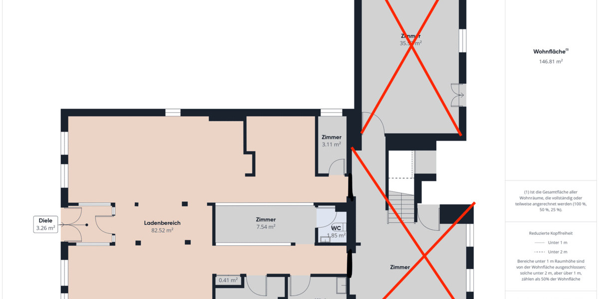 Gewerbeobjekt Roth - 5 Zimmer, 111 m&sup2;, 875&euro; | Angebot:26544715
