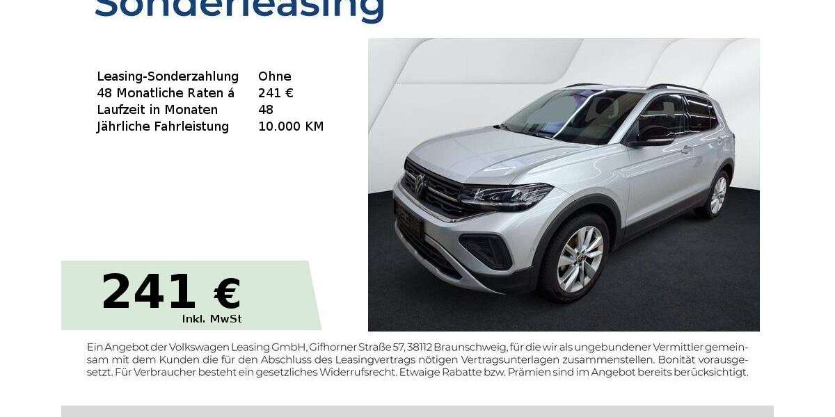 VW T-Cross 25.950 km 23.440 &euro; Helgoland 27498