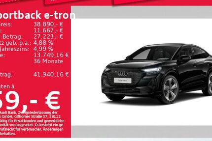 Audi Q4 e-tron 39.339 km 38.890 &euro; München 81825