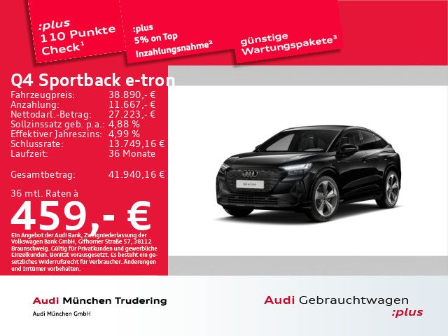 Audi Q4 e-tron 39.339 km 38.890 &euro; München 81825