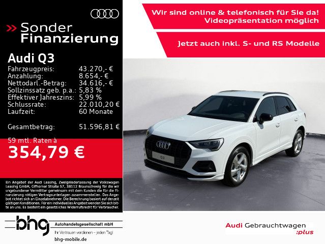 Audi Q3 3.247 km 43.270 € Rottweil 78628