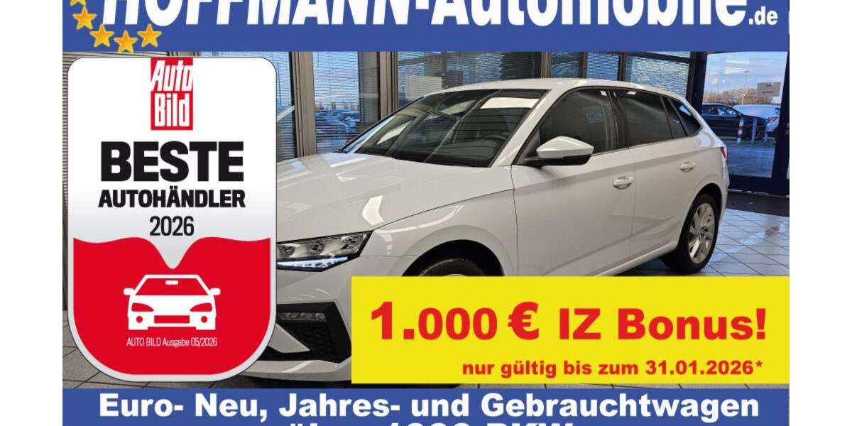 Skoda Scala 17.010 km 22.950 &euro; Wolfsburg Heiligendorf 38444