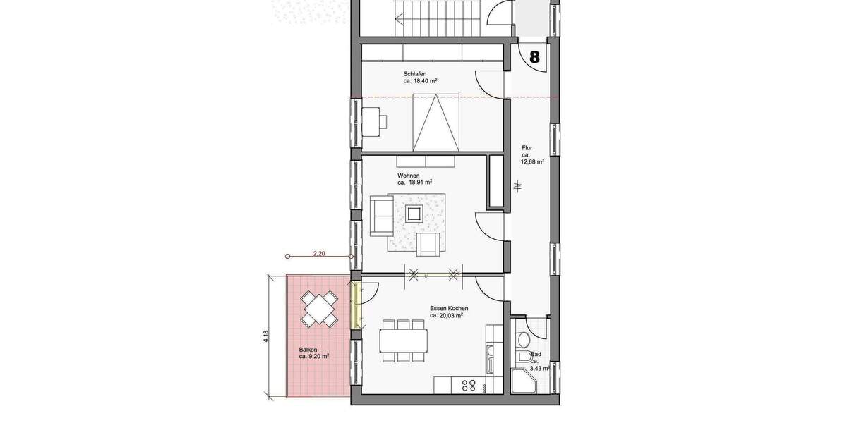 Einfamilienhaus Bogen - 2 Zimmer, 179.000&euro; | Angebot:26189311