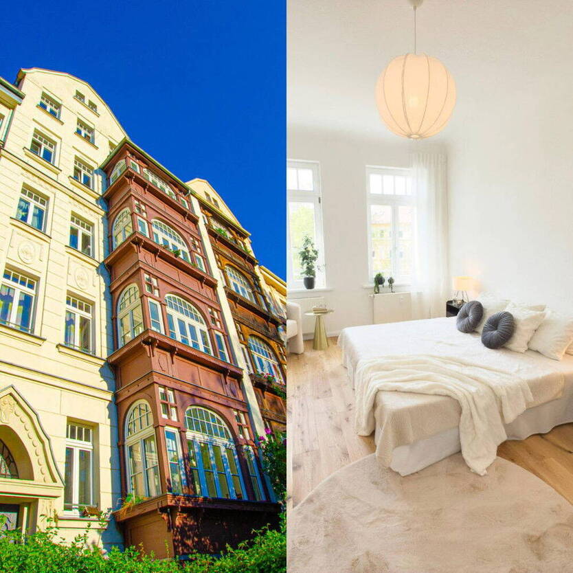 Bezugsfreier herrlicher Gründzeitaltbau frisch renoviert mit Blick ins Grüne