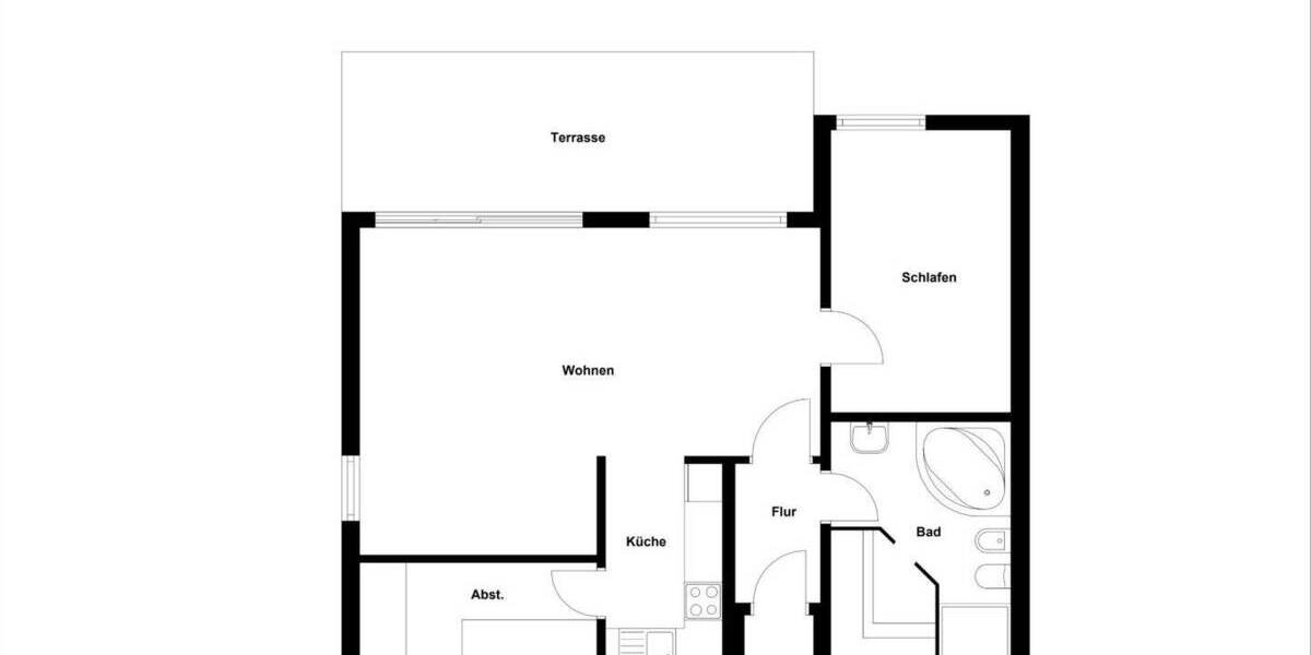 Etagenwohnung Rechlin - 3 Zimmer, 65 m&sup2;, 249.000&euro; | Angebot:25686748