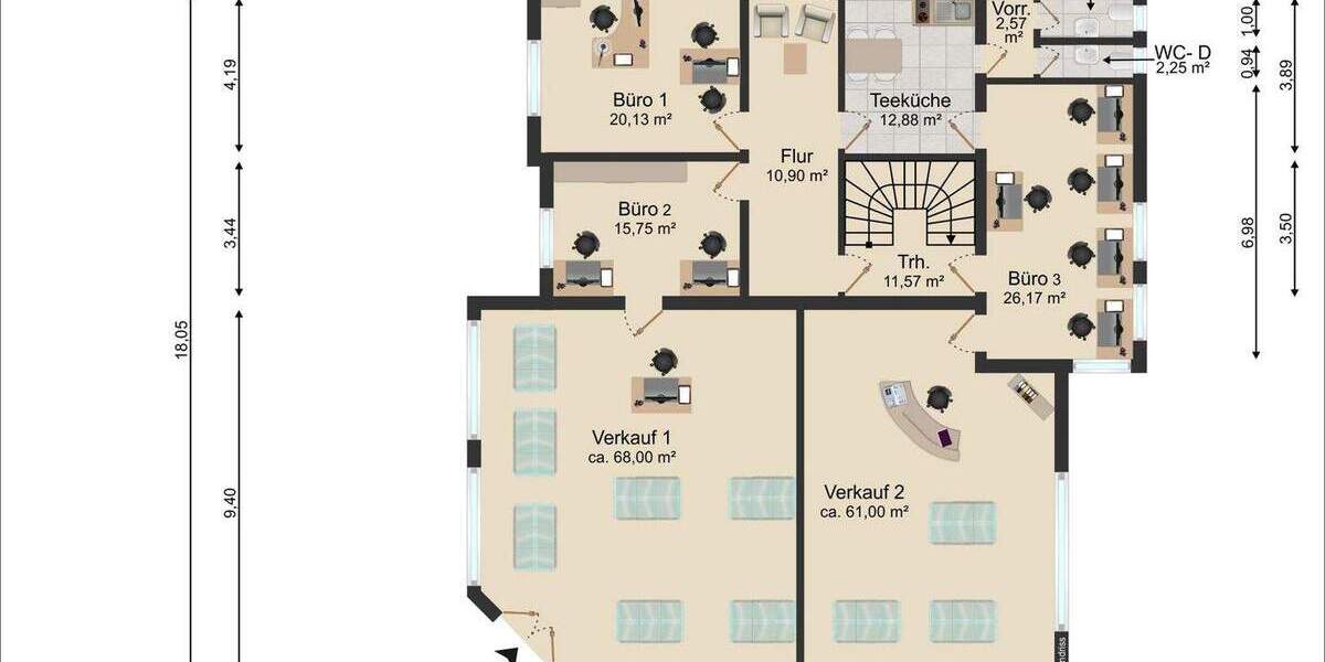 Gewerbeobjekt Ludwigshafen Oggersheim - 995.000&euro; | Angebot:25744687