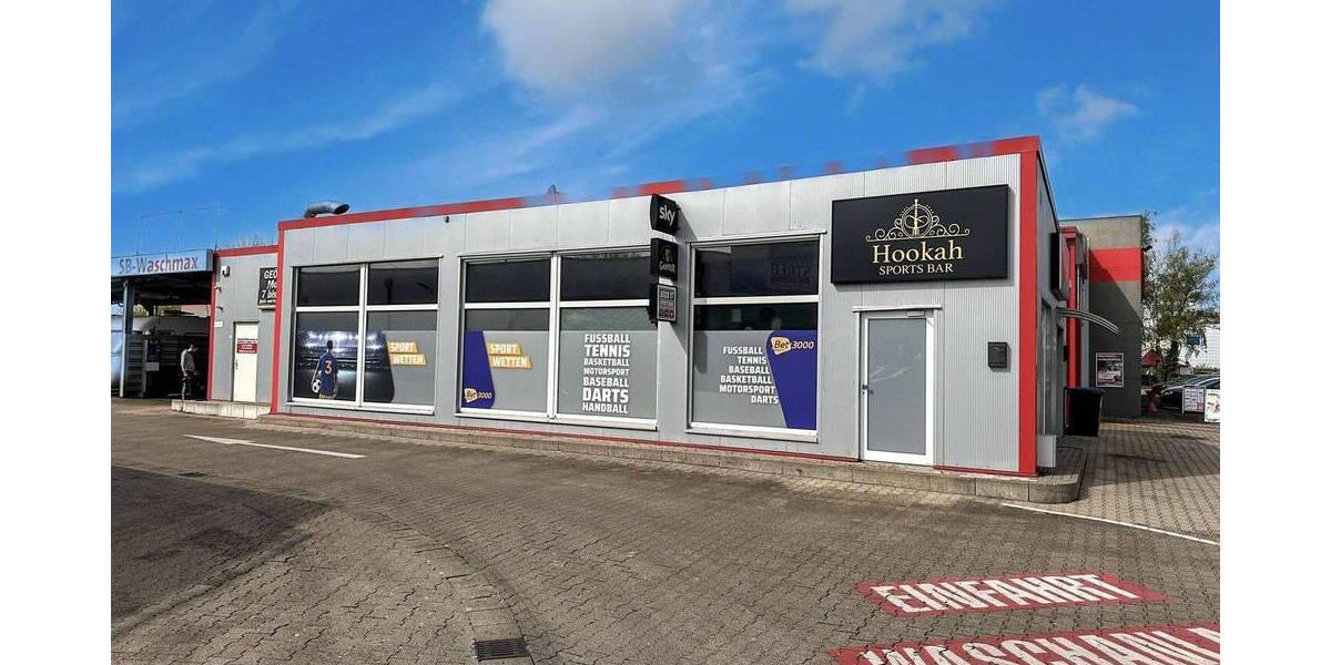 SB-Waschcenter, Wettbüro, Werbebeschilderung. Optional - Waschstraße in 2024 erneuert zimmer